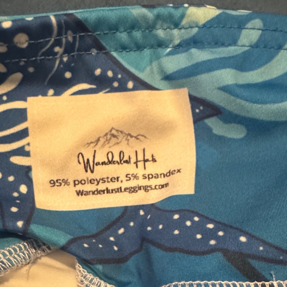 Wanderlust Blue Oceanic Leggings - Picture 2 of 5